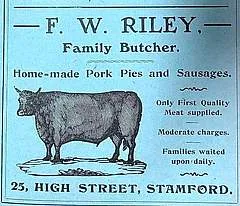 FW Riley Advert