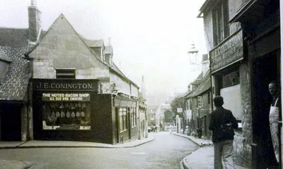 Conington shops at 8 and 23 St. Georges Street
